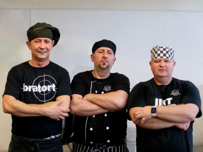 Das Kochteam von Kids Kitchen Catering